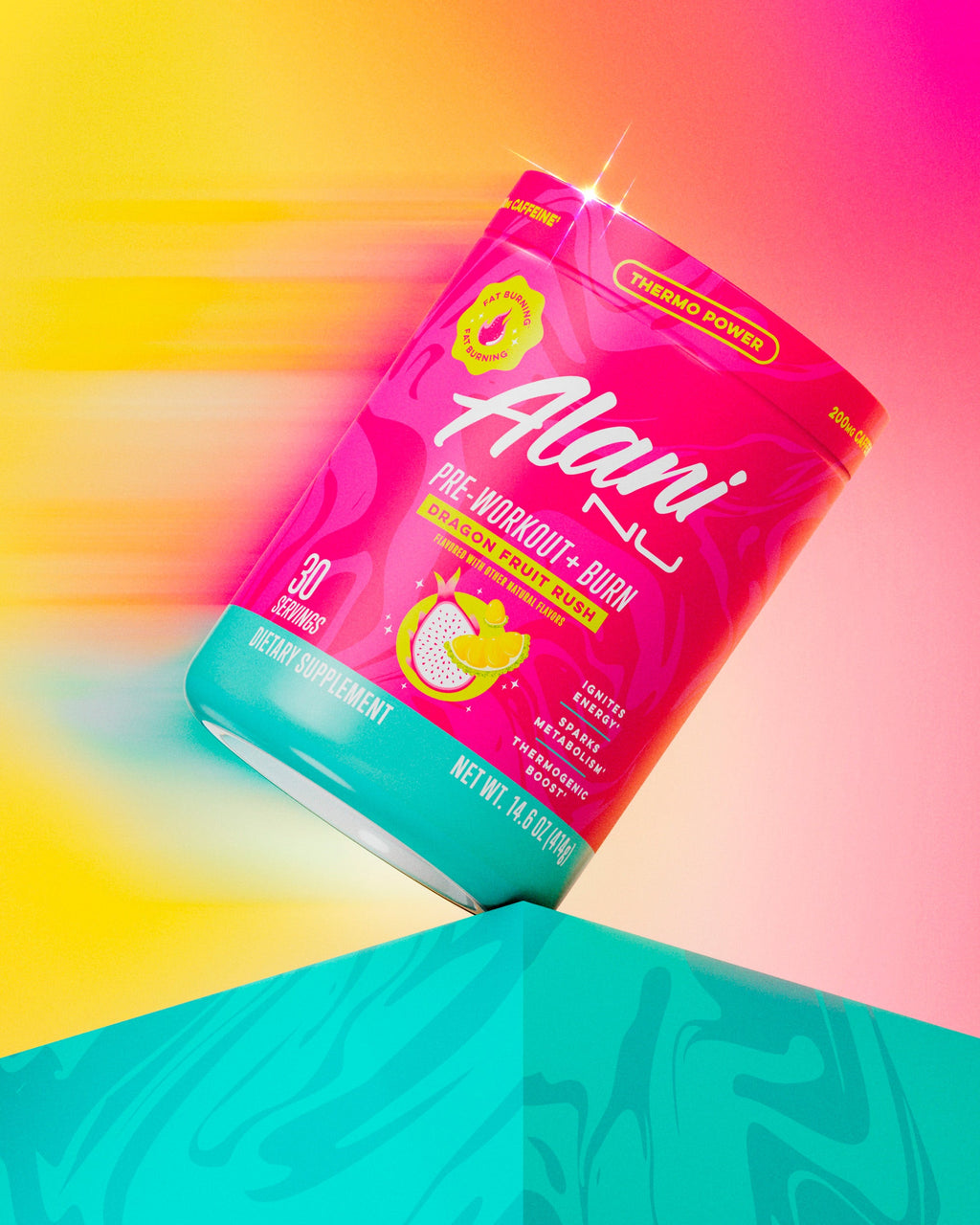 Pre-Workout+ Burn - Dragon Fruit Rush