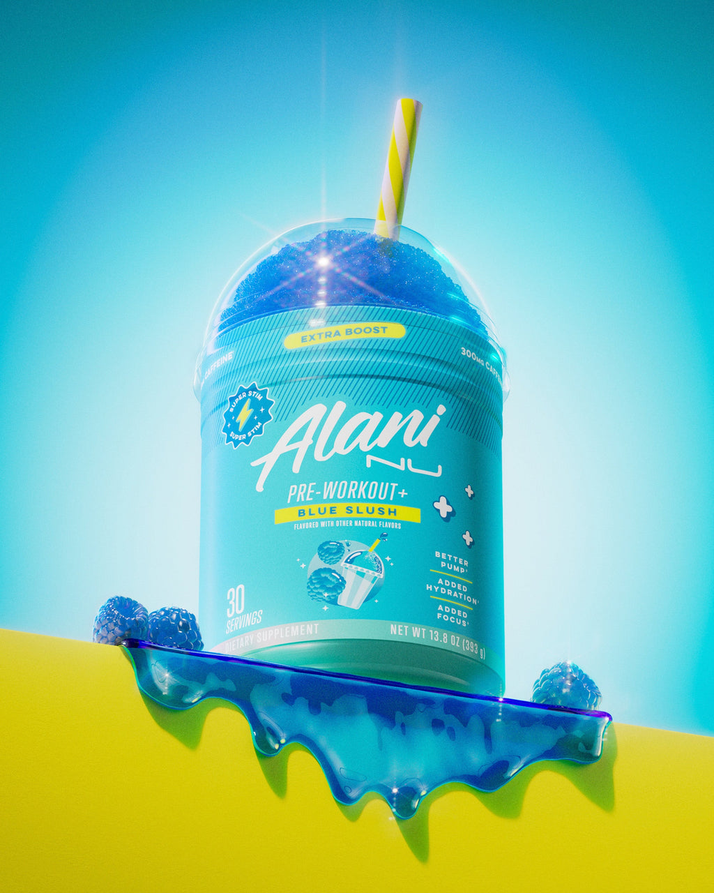 Pre-Workout+ - Blue Slush